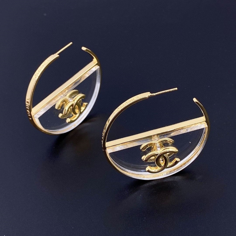 Ch*el earrings
